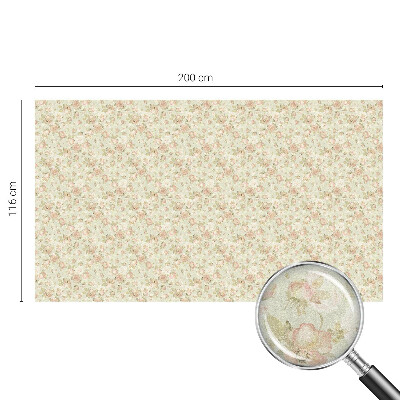 Virágos elegancia Ablaküveg fólia belátásgátló