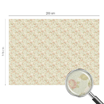 Virágos elegancia Ablaküveg fólia belátásgátló