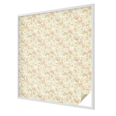 Virágos elegancia Ablaküveg fólia belátásgátló