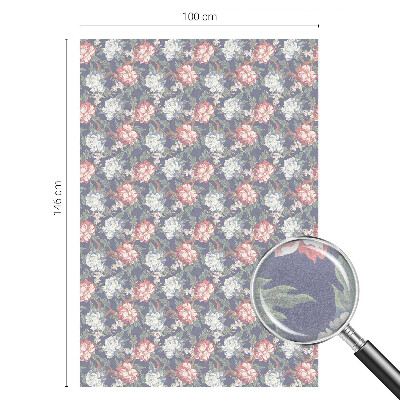 Virágos elegancia Belátásgátló fólia ablakra