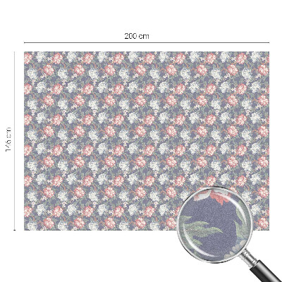 Virágos elegancia Belátásgátló fólia ablakra