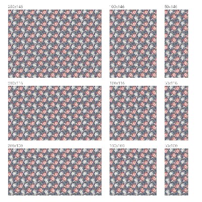 Virágos elegancia Belátásgátló fólia ablakra