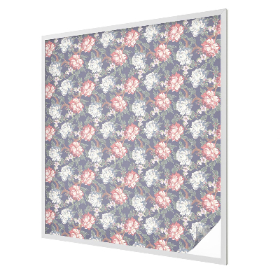 Virágos elegancia Belátásgátló fólia ablakra