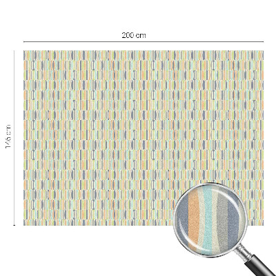 Ovális minták Öntapadós ablakfólia ólomüveg mintával