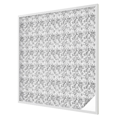 Virágos elegancia Öntapadós ablakfólia ólomüveg mintával