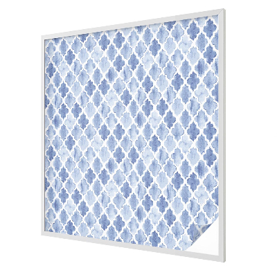 Akvarell elegancia Öntapadós üvegfólia vitrázs mintával