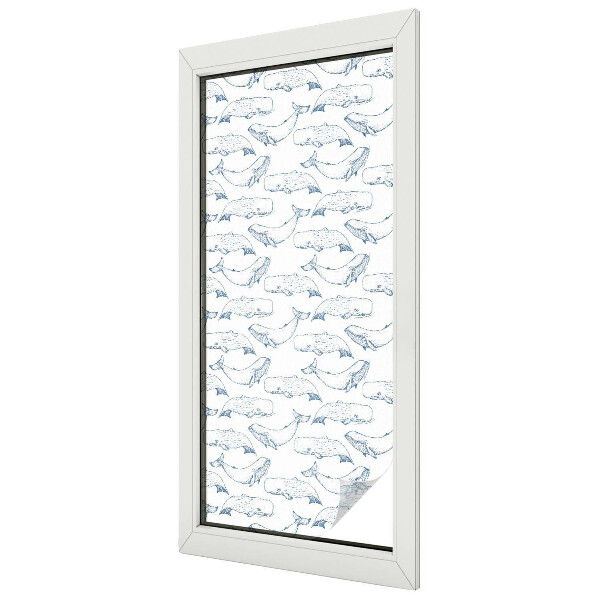 Tengeri inspirációk Üvegfólia ablakra