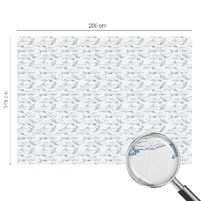 Tengeri inspirációk Üvegfólia ablakra