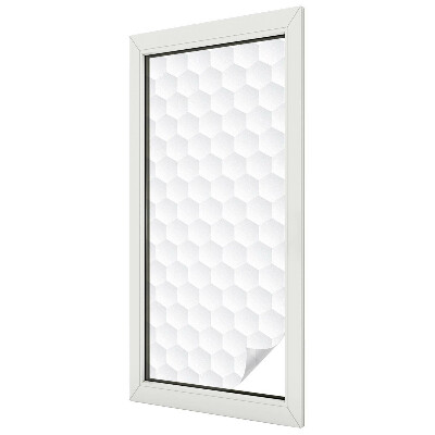 Fehér mozaik Öntapadós ablakfólia ólomüveg mintával