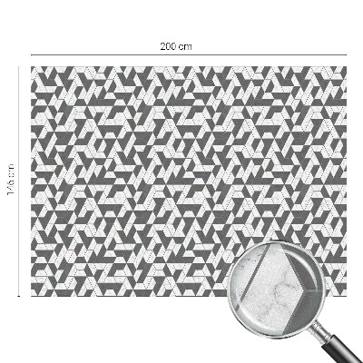 Geometriai illúziók Öntapadós ablakfólia ólomüveg mintával