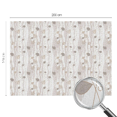 Elegáns levelek Belátásgátló fólia ablakra