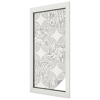 Békés szimmetria Belátásgátló fólia ablakra