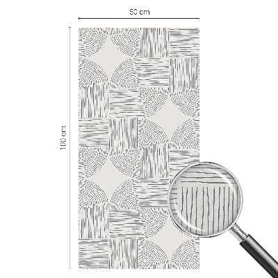 Békés szimmetria Belátásgátló fólia ablakra