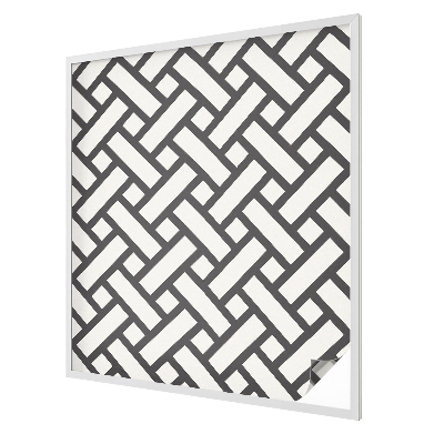 Összefonódó téglalapok Üvegfólia ablakra