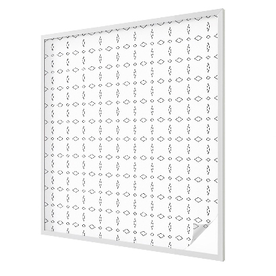 Rombusz alakzatok Öntapadós üvegfólia vitrázs mintával