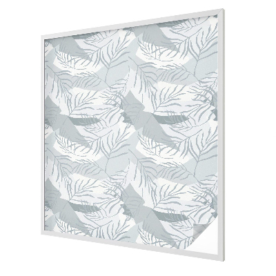 Finom levelek Öntapadós ablakfólia ólomüveg mintával