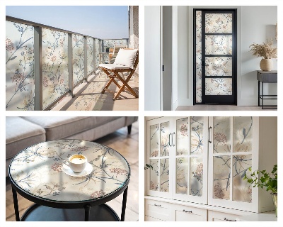 A harmónia virágai Belátásgátló fólia ablakra