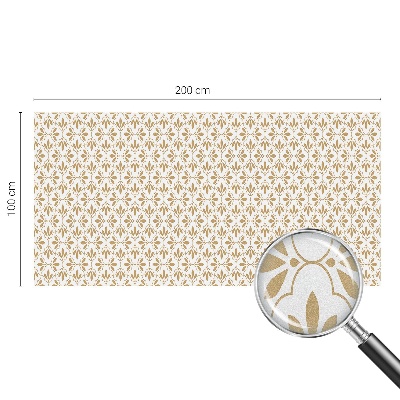 Növényi elegancia Öntapadós ablakfólia ólomüveg mintával