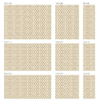 Növényi elegancia Öntapadós ablakfólia ólomüveg mintával