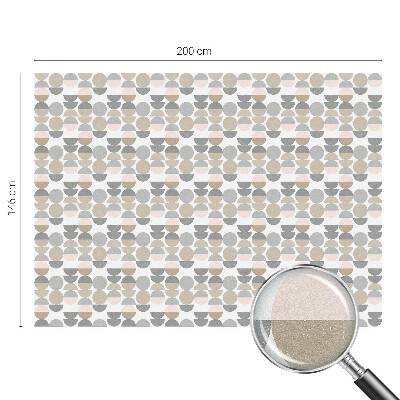 Geometriai minták Belátásgátló fólia ablakra