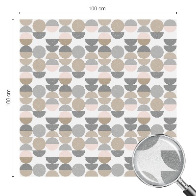 Geometriai minták Belátásgátló fólia ablakra