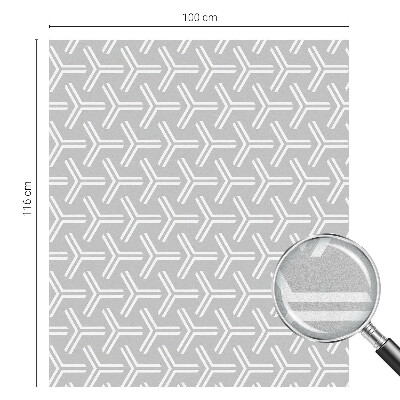 Minimalista vonalak Belátásgátló fólia ablakra