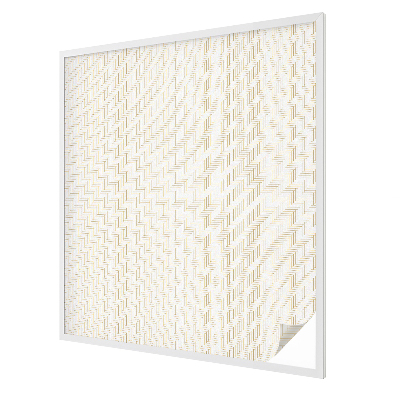 Halszálka elegancia Öntapadós ablakfólia ólomüveg mintával