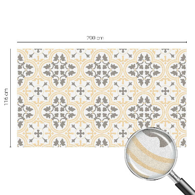 Növényi minták Öntapadós ablakfólia ólomüveg mintával