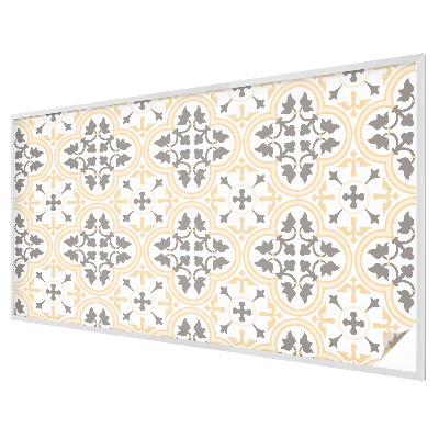 Növényi minták Öntapadós ablakfólia ólomüveg mintával