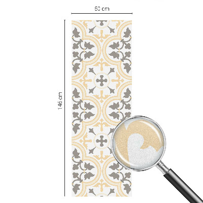 Növényi minták Öntapadós ablakfólia ólomüveg mintával