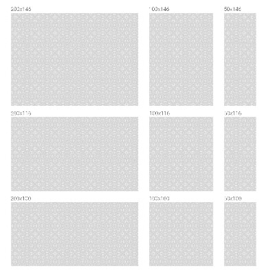 Szimmetrikus ellipszisek Öntapadós üvegfólia vitrázs mintával