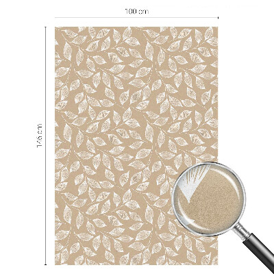 Levelek természet Ablaküveg fólia belátásgátló