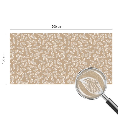 Levelek természet Ablaküveg fólia belátásgátló