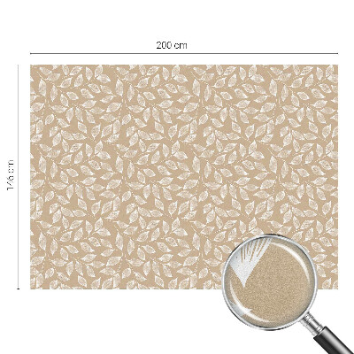 Levelek természet Ablaküveg fólia belátásgátló