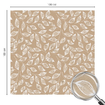 Levelek természet Ablaküveg fólia belátásgátló