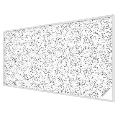 Virágmotívum Üvegfólia ablakra