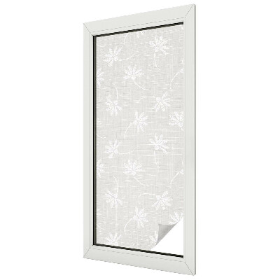 Virágminták Belátásgátló fólia ablakra