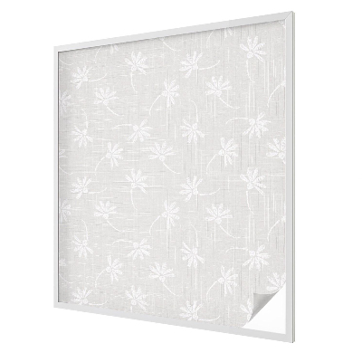 Virágminták Belátásgátló fólia ablakra