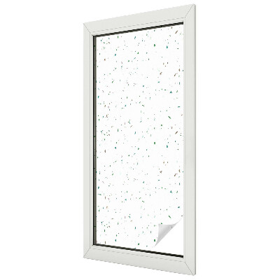 Szétszórt elemek Üvegfólia ablakra