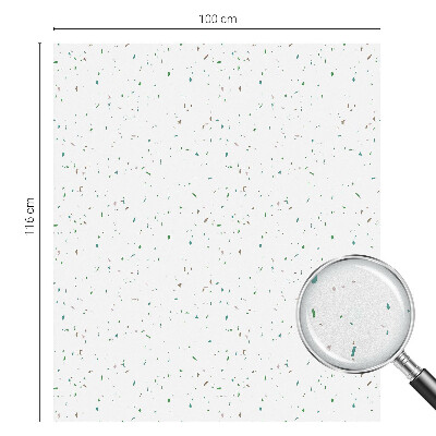 Szétszórt elemek Üvegfólia ablakra