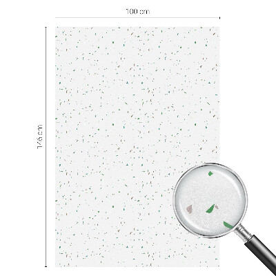 Szétszórt elemek Üvegfólia ablakra