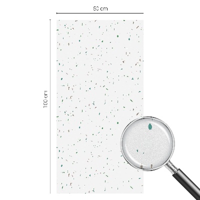 Szétszórt elemek Üvegfólia ablakra