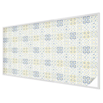 Klasszikus csempék Öntapadós ablakfólia ólomüveg mintával