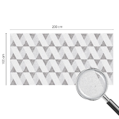 Szürke háromszögek Belátásgátló fólia ablakra