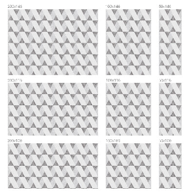 Szürke háromszögek Belátásgátló fólia ablakra