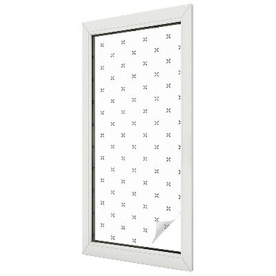 Geometriai keresztek Üvegfólia ablakra