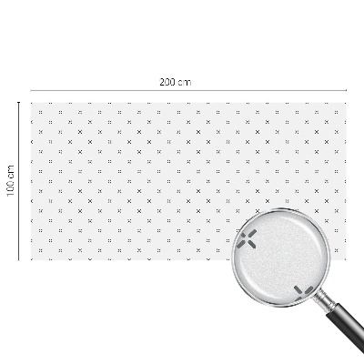 Geometriai keresztek Üvegfólia ablakra