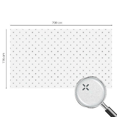 Geometriai keresztek Üvegfólia ablakra