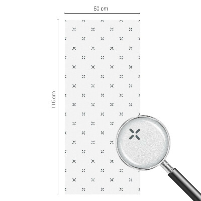 Geometriai keresztek Üvegfólia ablakra