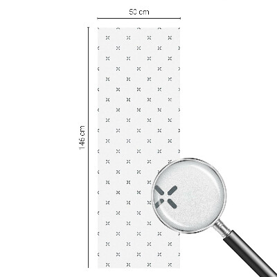 Geometriai keresztek Üvegfólia ablakra